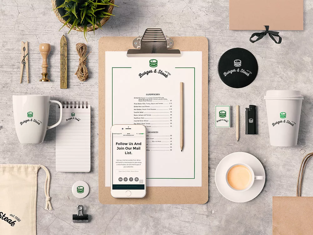 Branding Mockup Pack Free