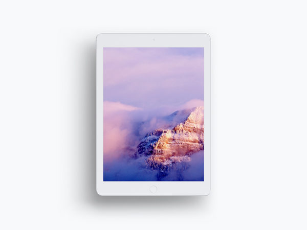 Clay iPad Mockup Free