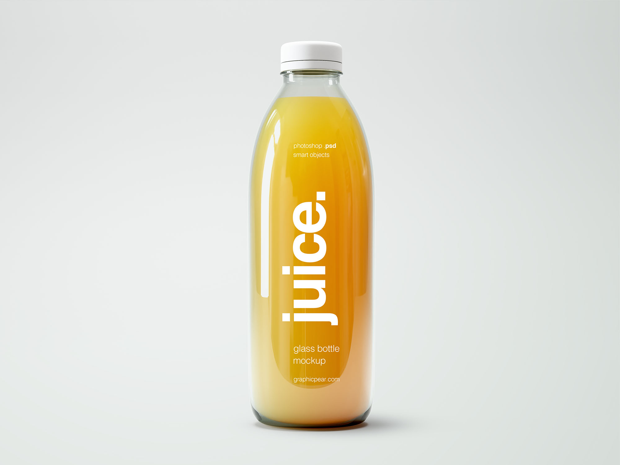 Download Free-Juice-Bottle-Mockup | Free Mockup