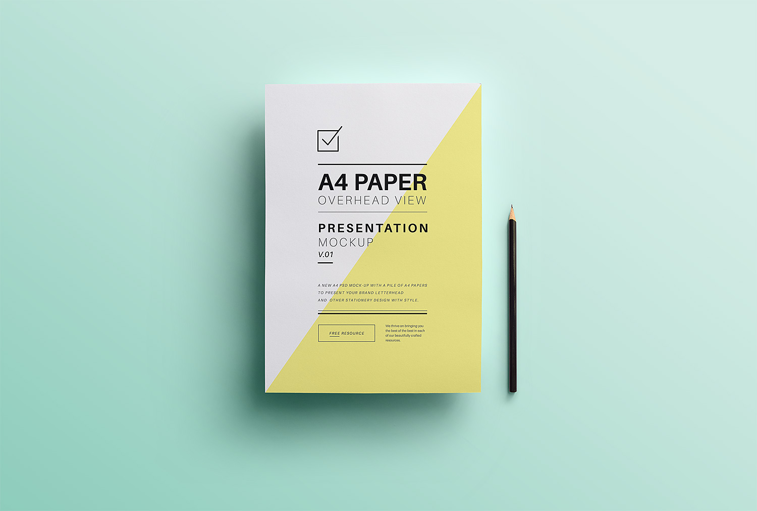 Download Letterhead Mockup Free Free Mockup