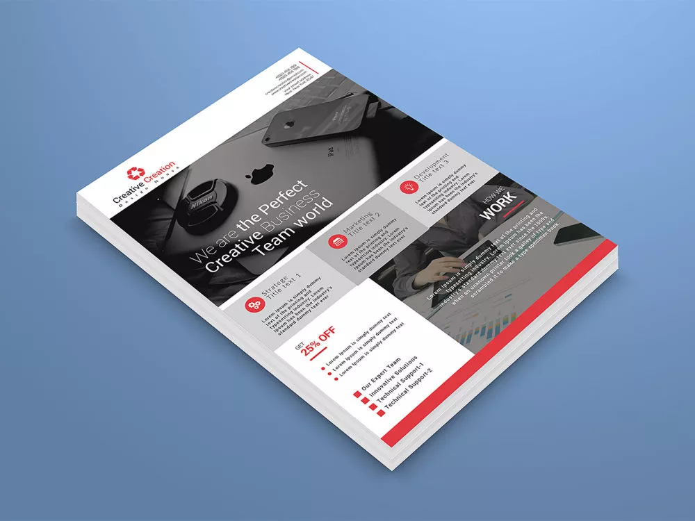 Letterhead Mockup Free