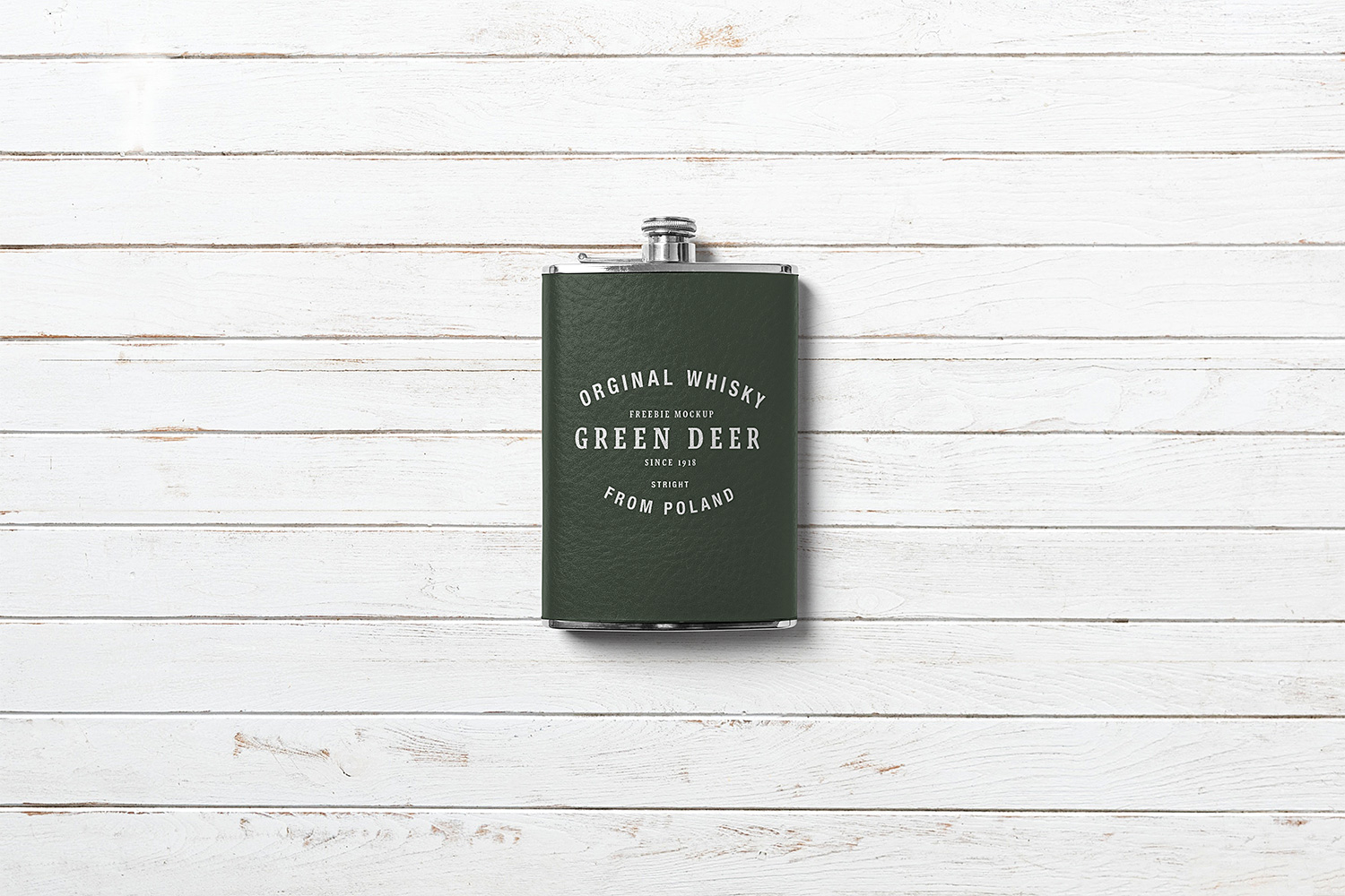 Download Hip Flask Mockup Free | Free Mockup