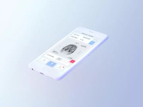 Light iPhone Mockup Free