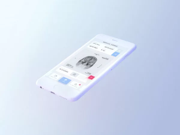 Light iPhone Mockup Free