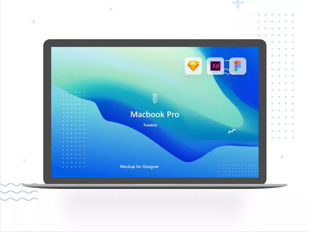 MacBook Pro Mockup Freebie. XD Sketch and Figma