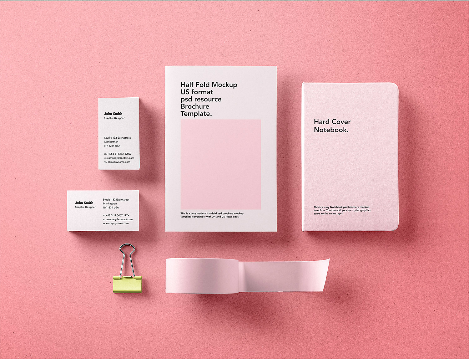 Business Card Mockup Template Free Download