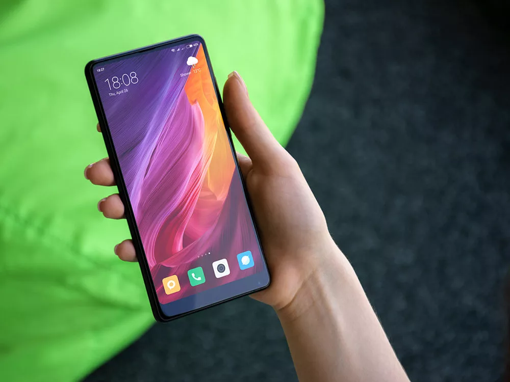 Xiaomi Mi Mix 2 Mockup Free