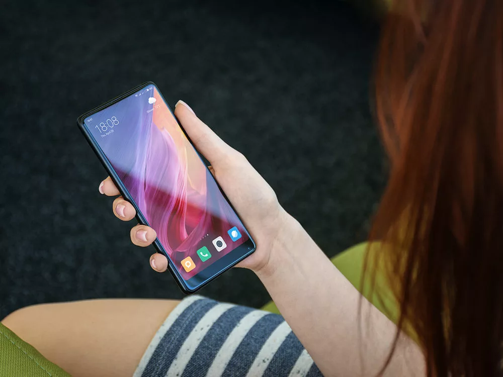 Xiaomi Mi Mix 2 Mockup Free