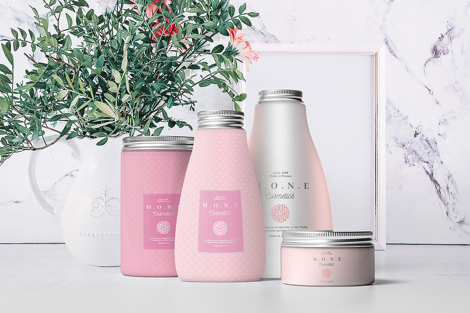 Download Free Cosmetics Mockups 5 Psd Scene Free Mockup