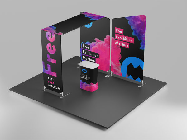 Free Exhibition Mockup