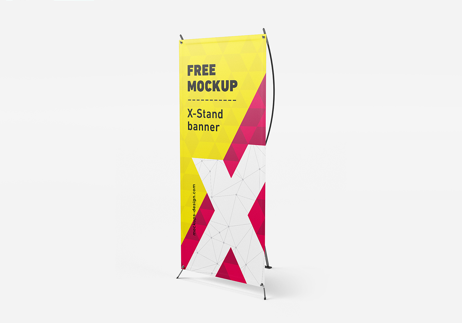 Download Free X-Banner Mockup PSD | Free Mockup