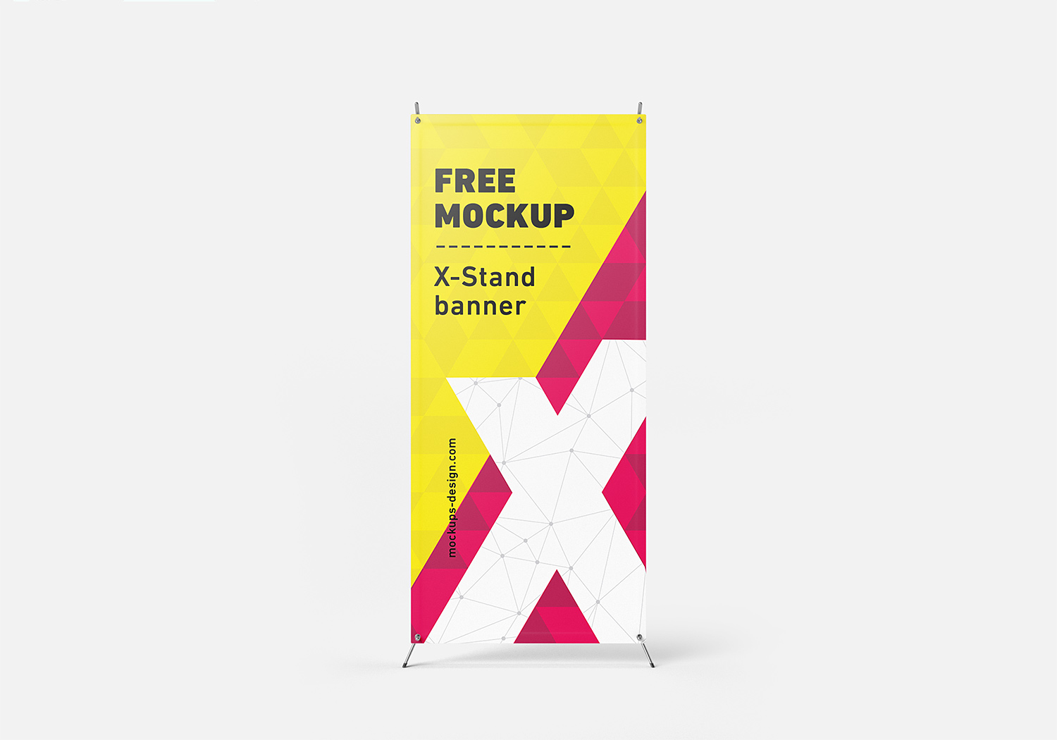 Download Free X-Banner Mockup PSD | Free Mockup