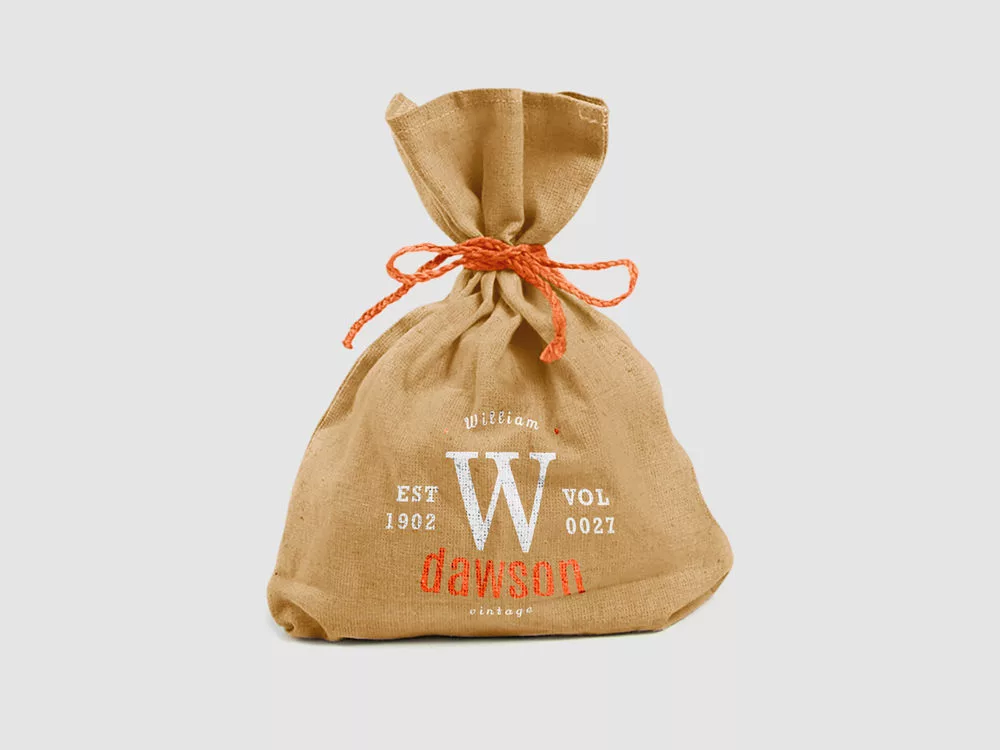 Gunny Bag Mockup Free