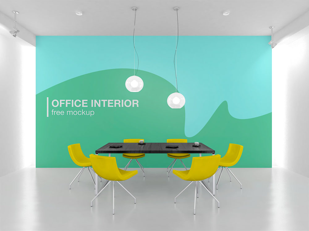 Download Office Interior Branding Mockup Free Mockup PSD Mockup Templates