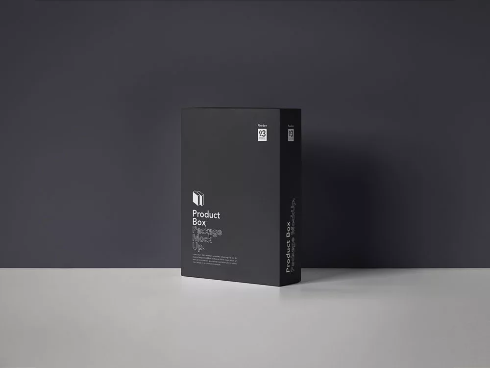 Product Box Package Mockup Free