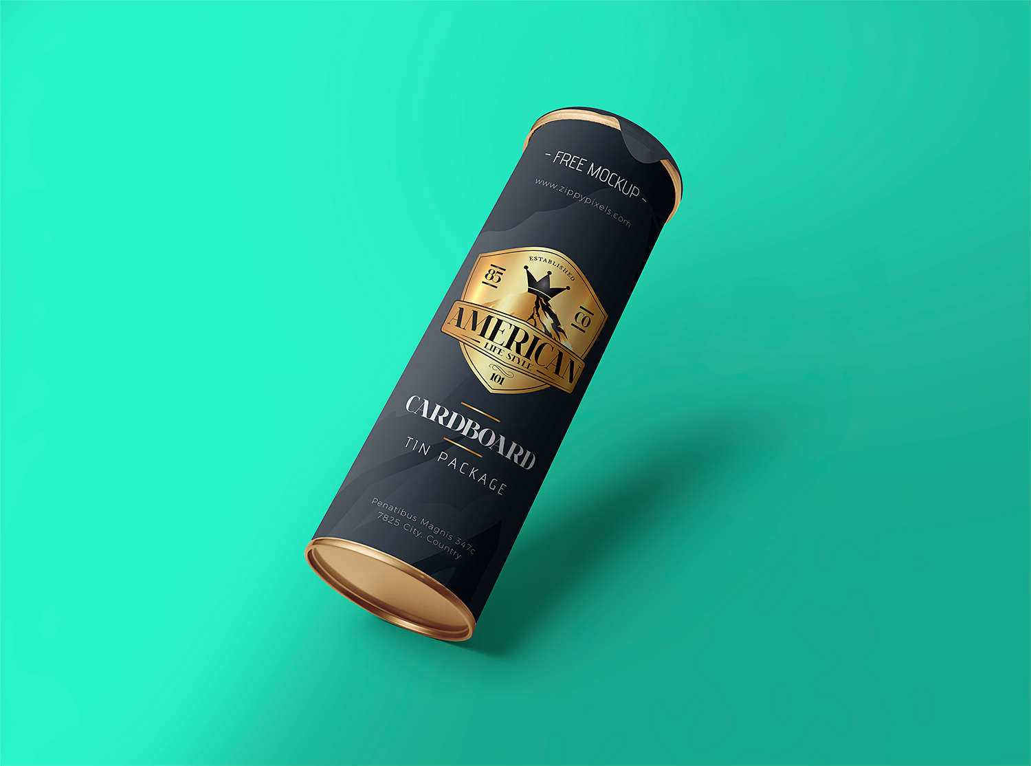 Download Stunning Cardboard Tube Mockup | Free Mockup