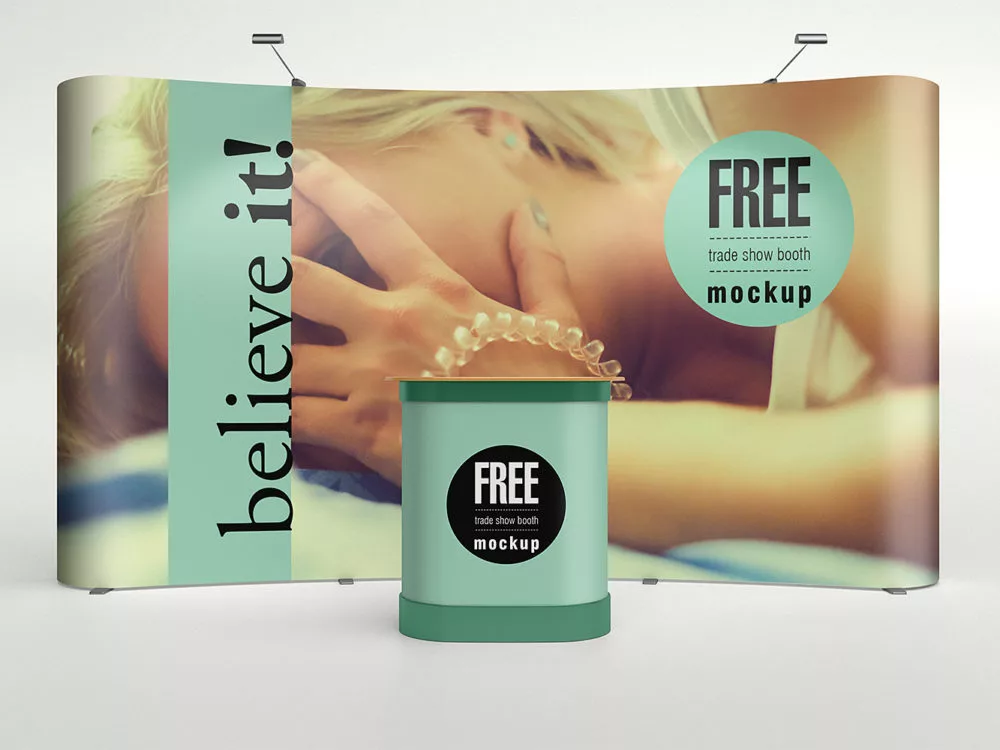 Trade Show Booth Mockup