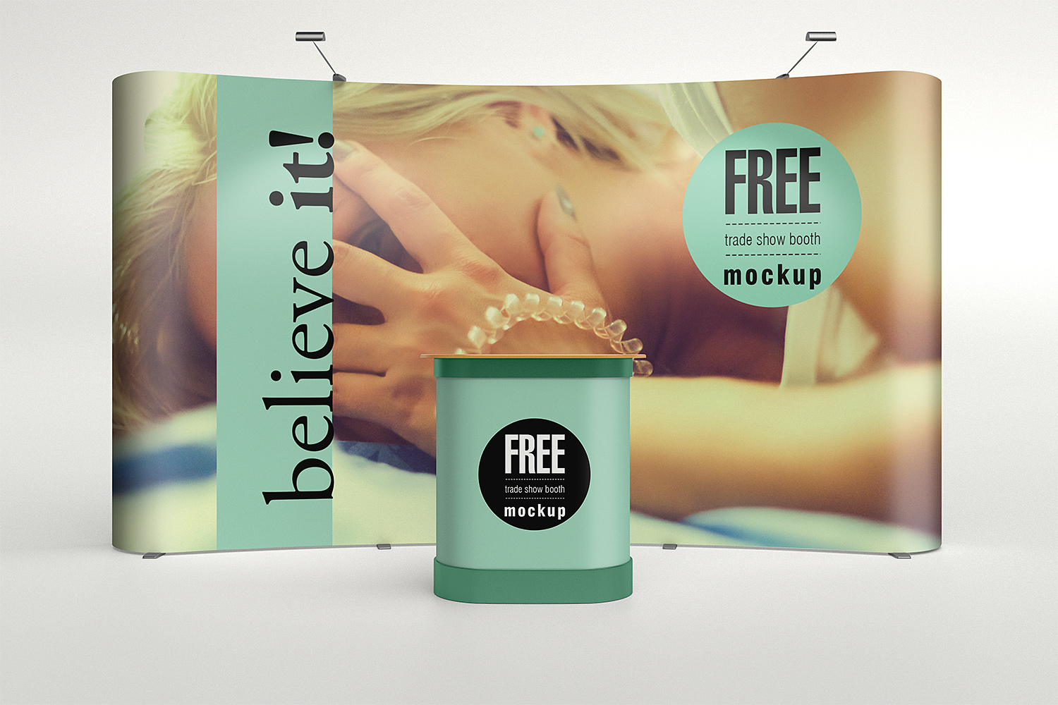 Trade Show Booth Mockup Free Mockup