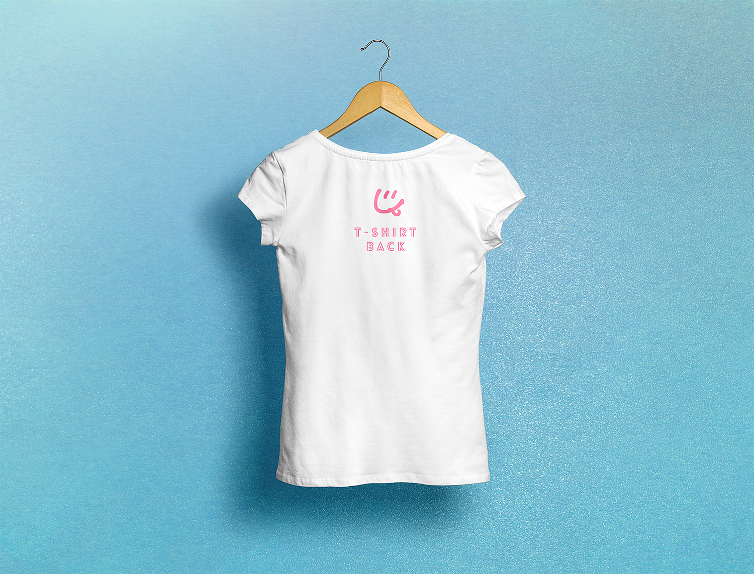 Woman-T-Shirt-Free-Mockup-Back