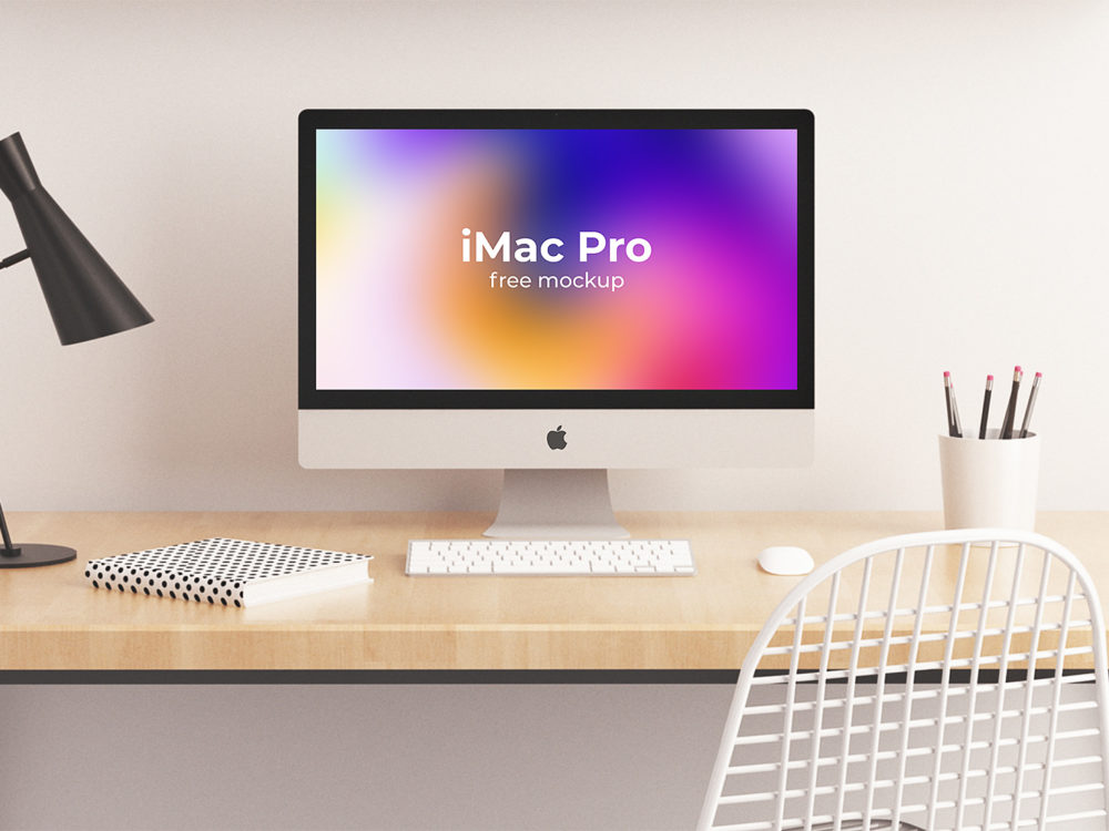 iMac Pro Mockup Free