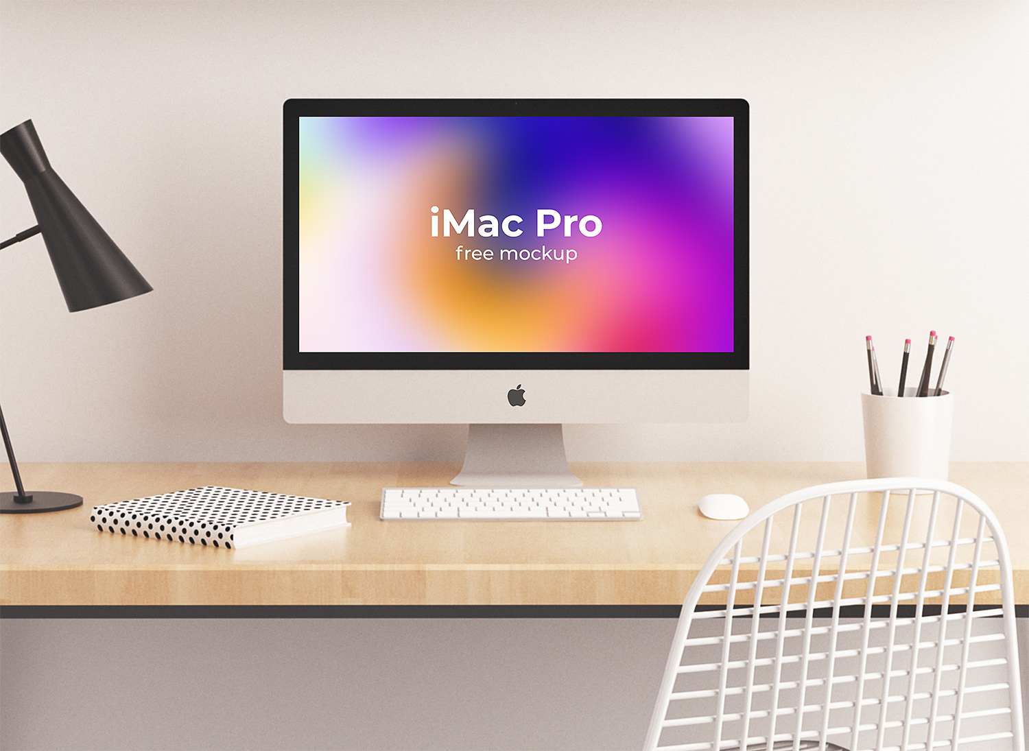 iMac Pro Mockup Free | Free Mockup