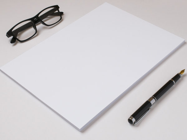 A4 Paper Letterhead Mockup Free