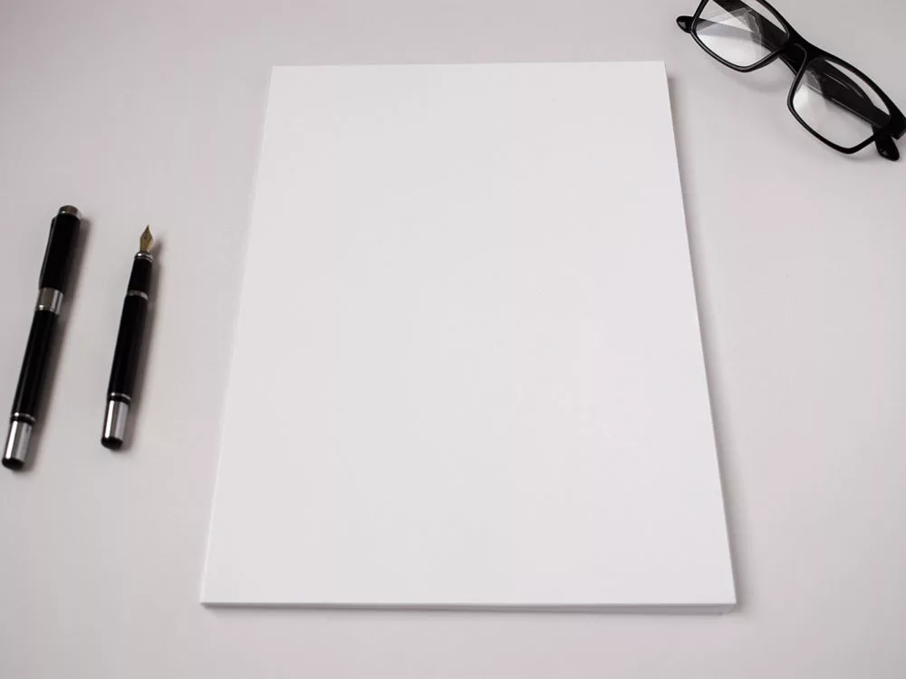 A4 Paper Letterhead Mockup Free
