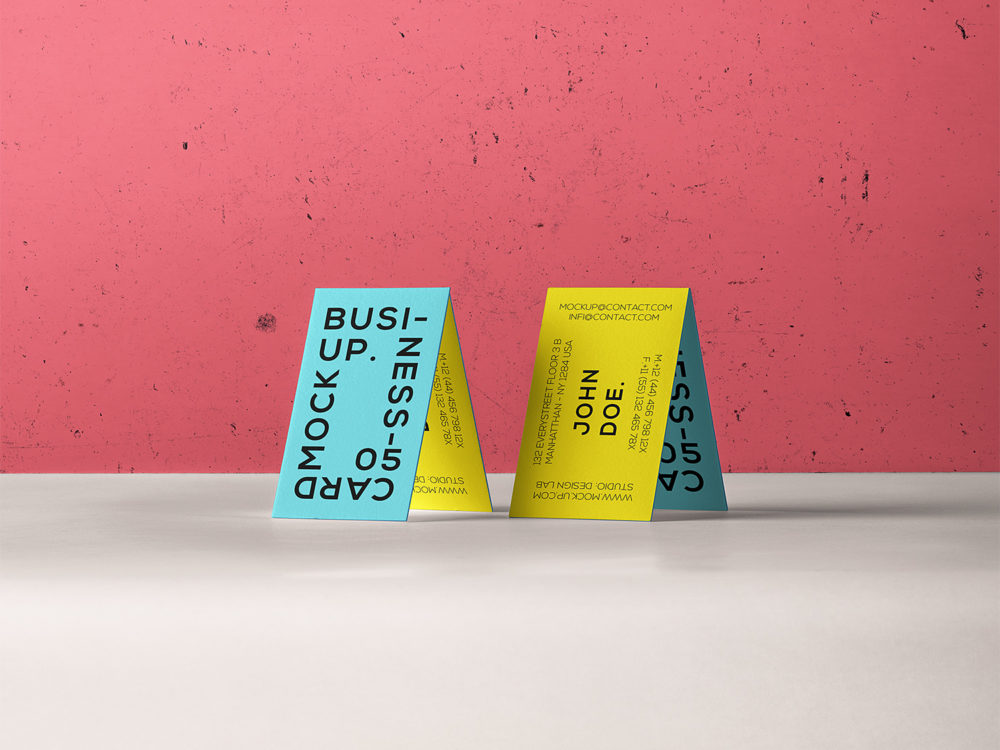 Business Card Branding Mockup