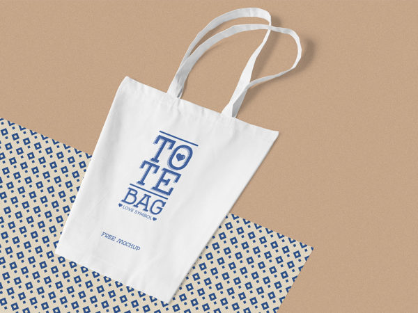 Cotton Bag Free Mockup