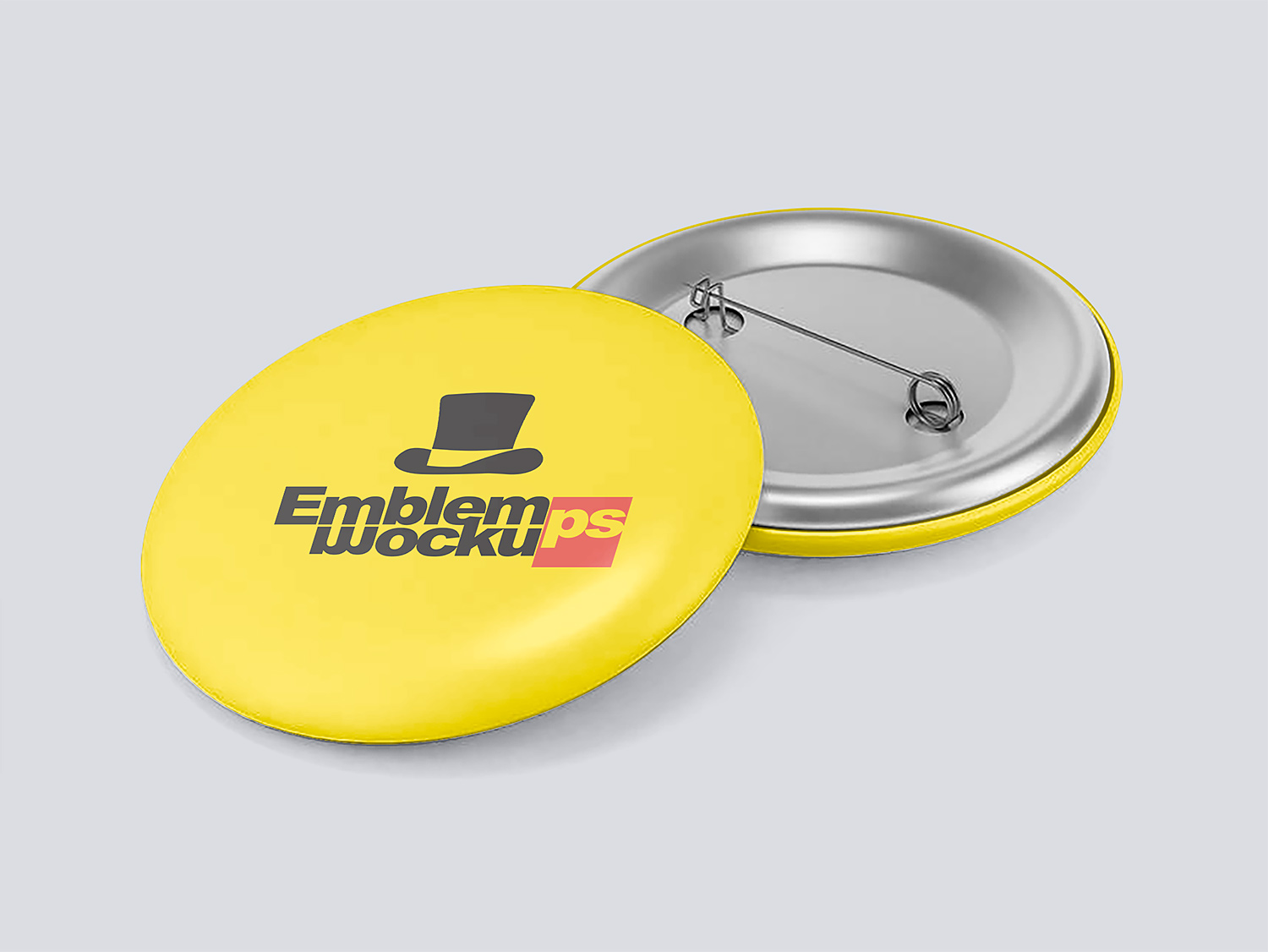 Download Emblem Badge Mockup Free Mockup