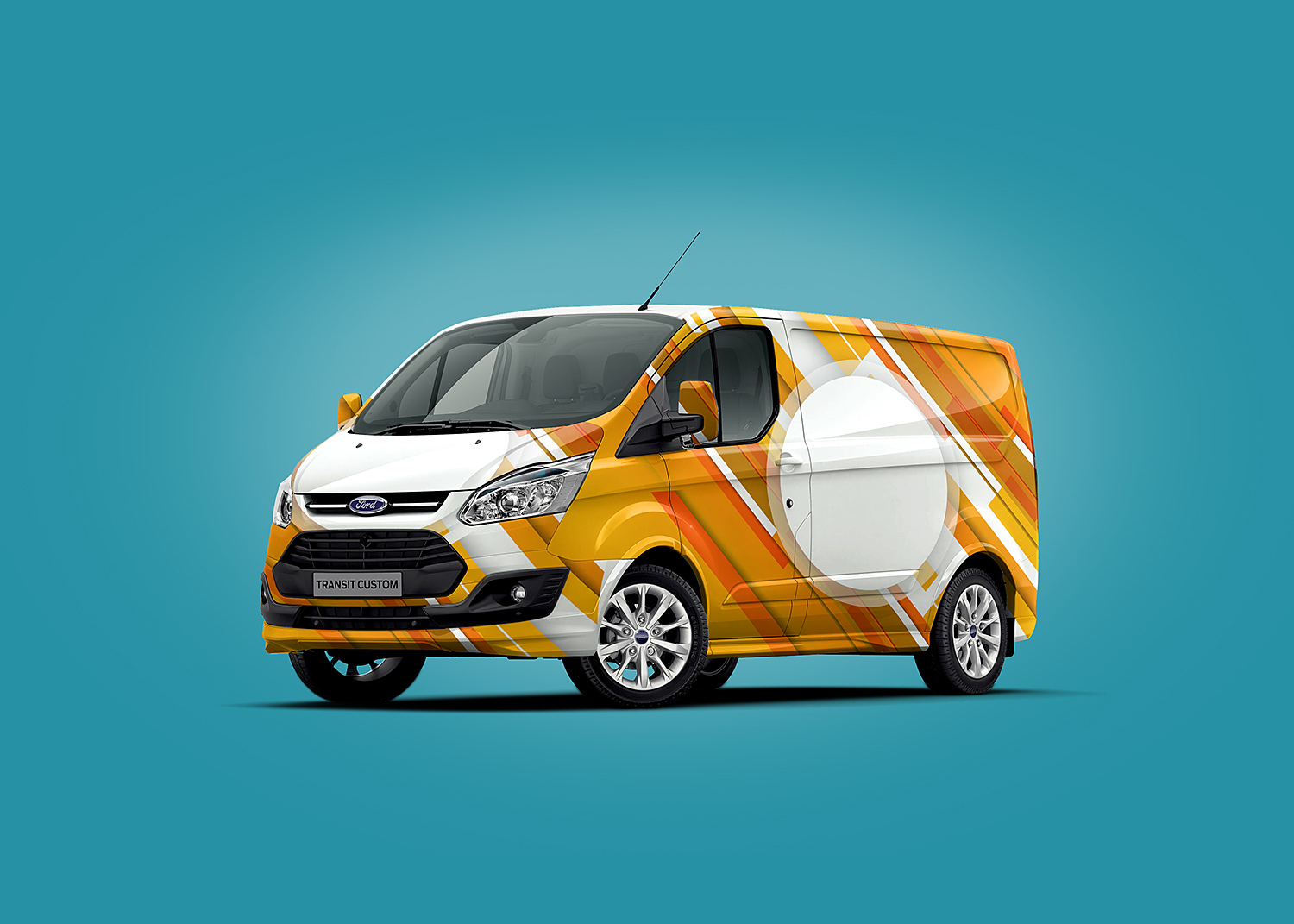 Download Ford Van Mockup PSD | Free Mockup