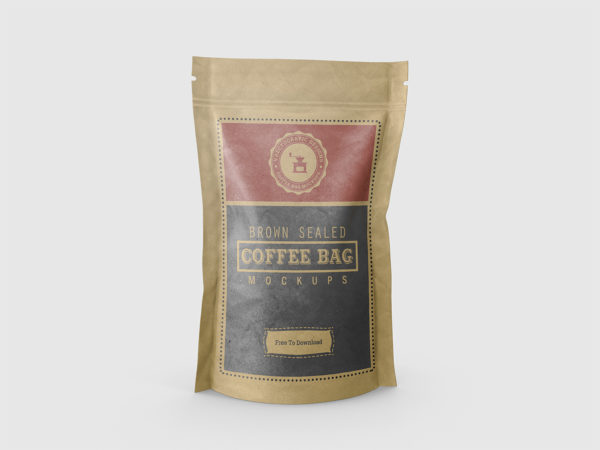 Free Coffee Bag Mockups