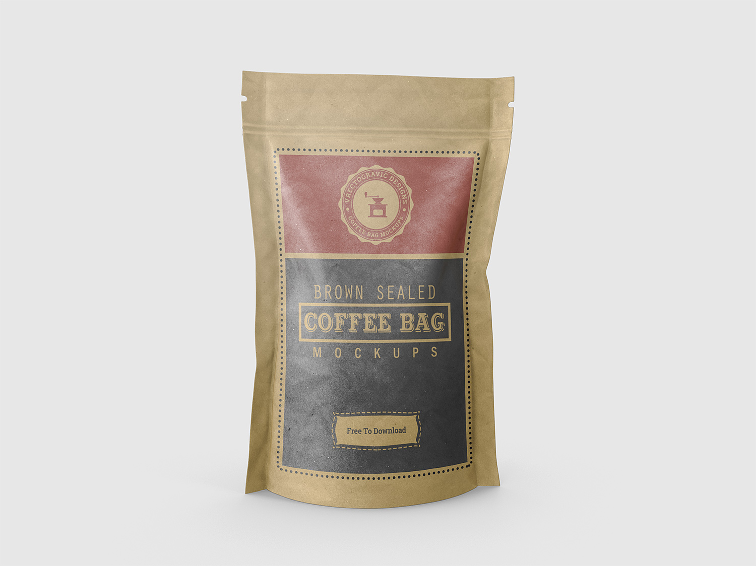 Download Free Coffee Bag Mockups | Free Mockup