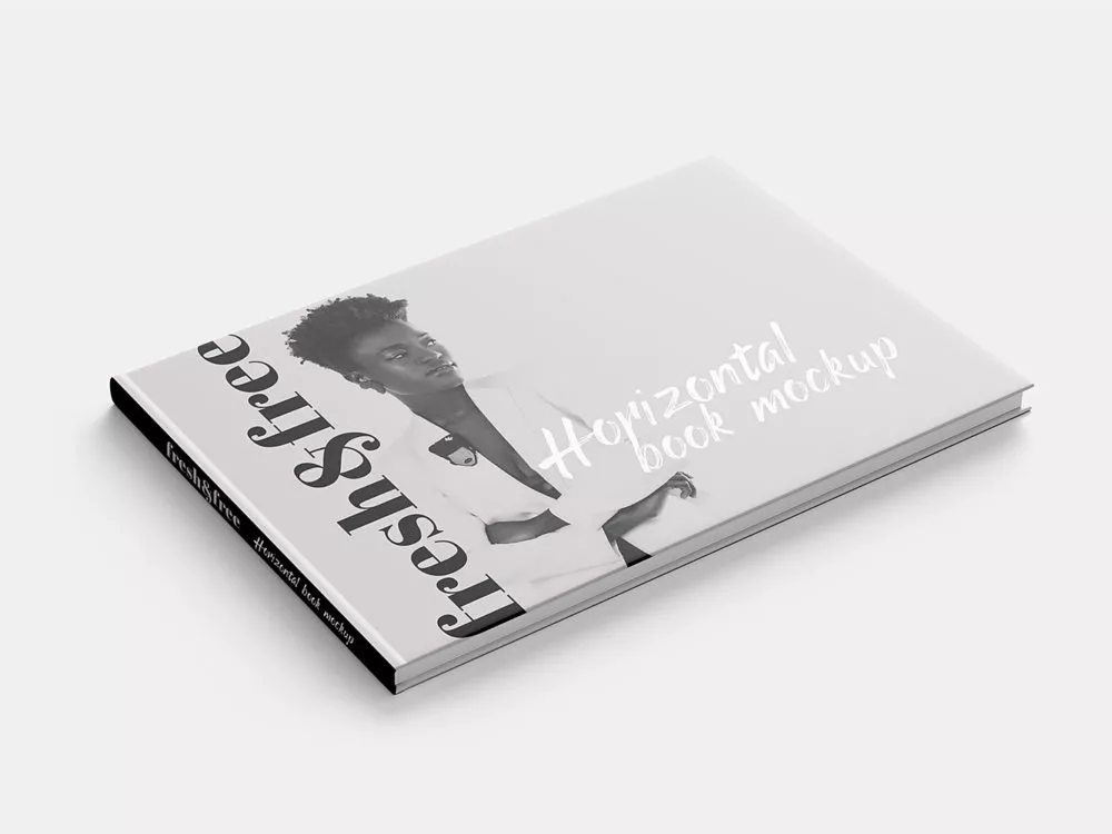 Free Landscape Book Mockup
