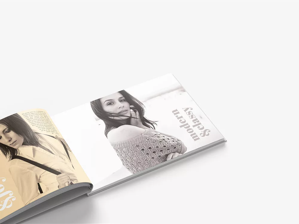 Free Landscape Book Mockup