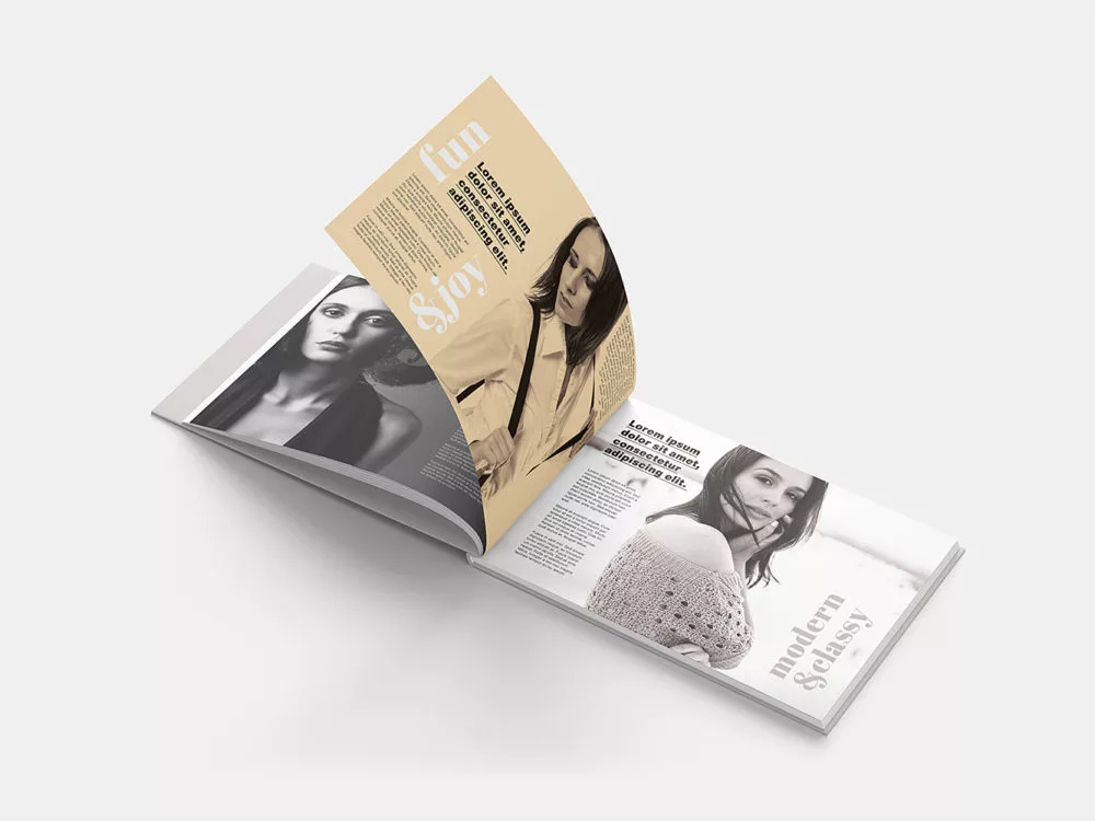 Free Landscape Book Mockup