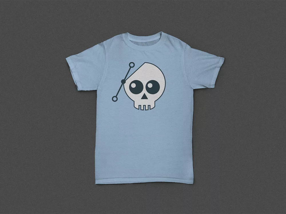 Free Tee Mock-up PSD