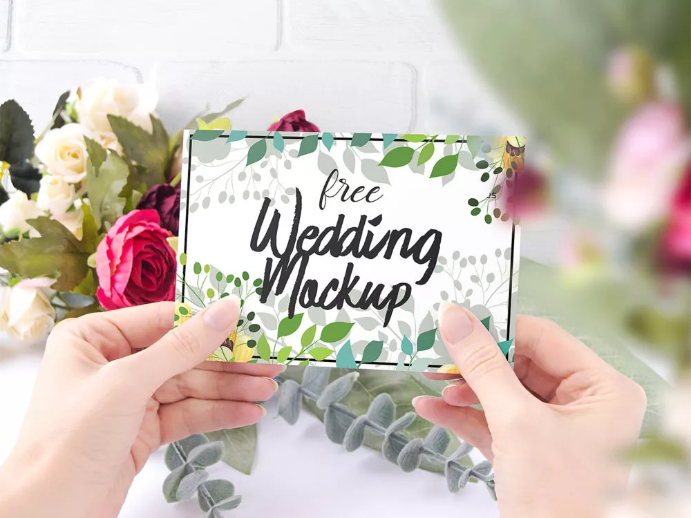 Free Wedding Mockup Set