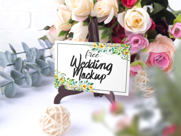 Free Wedding Mockup Set