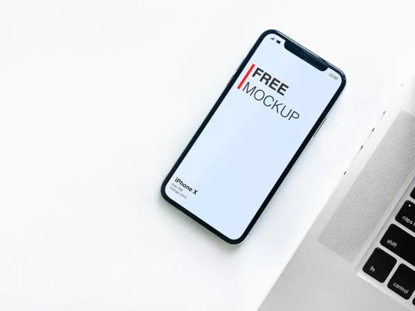 iPhone X Screen Mockup