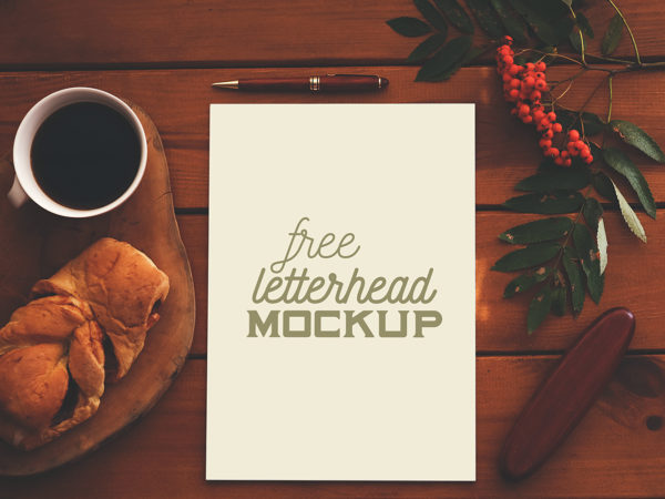 Letterhead Paper Free Mockup