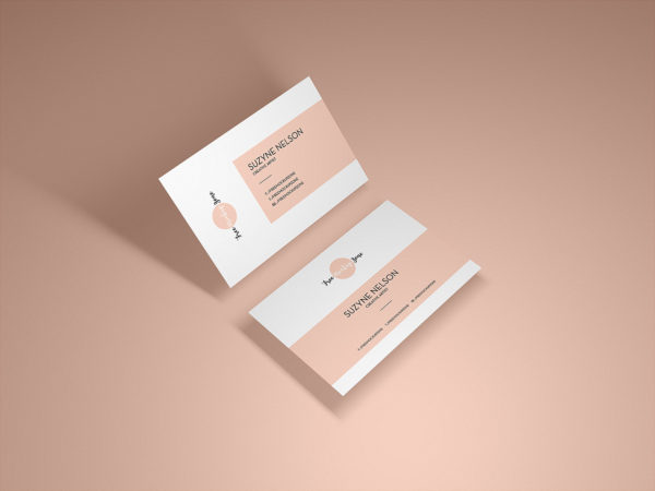 Presentation Business Card Mockup