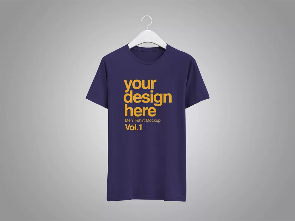 Realistic T-Shirt Free Mockup