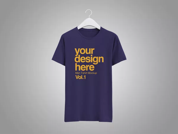 Realistic T-Shirt Free Mockup