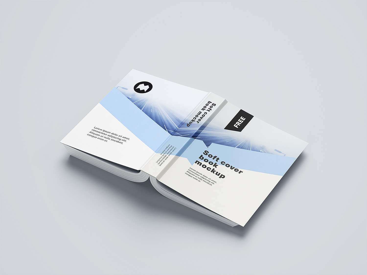 Download Free Softcover Book Mockup Set Free Mockup PSD Mockup Templates