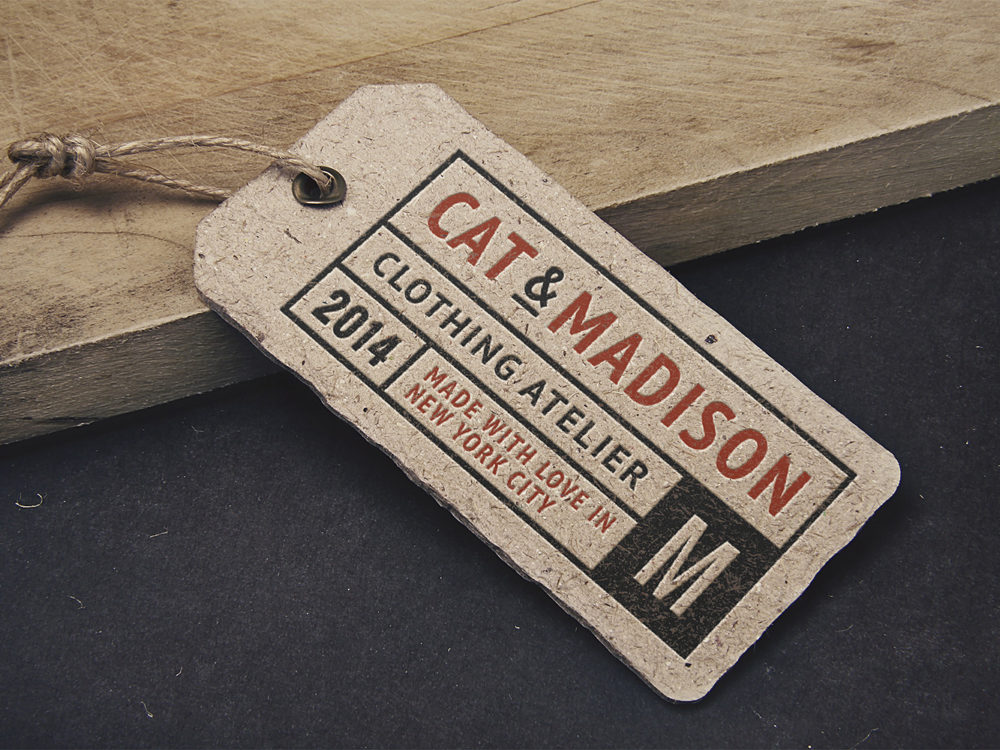 Vintage Label Tag Mockup