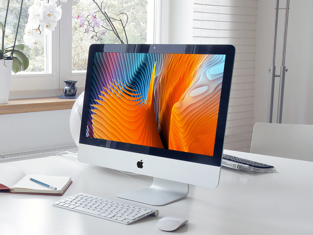 iMac Pro Workspace Mockup