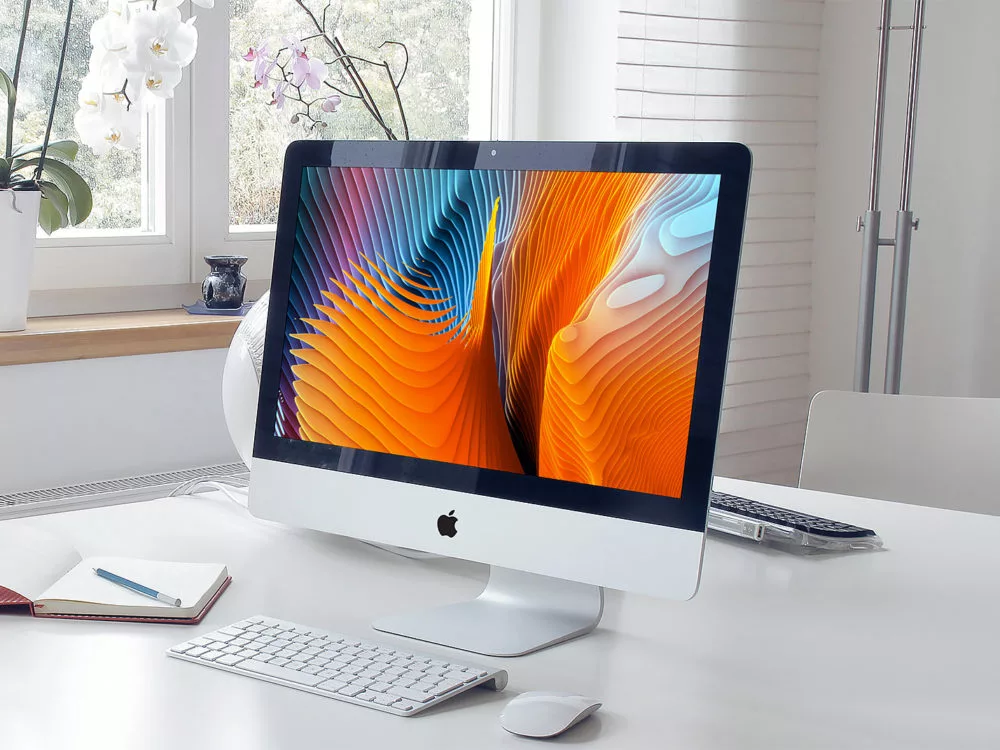 iMac Pro Workspace Mockup