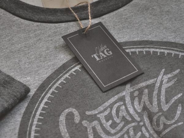 Clothes Label Tags Mockups