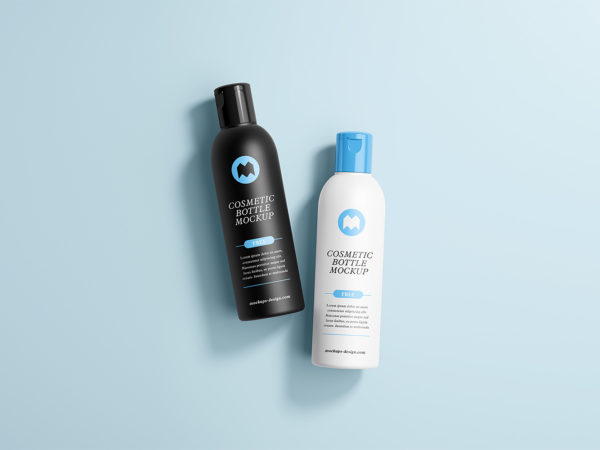 Free Cosmetic Bottle Mockups